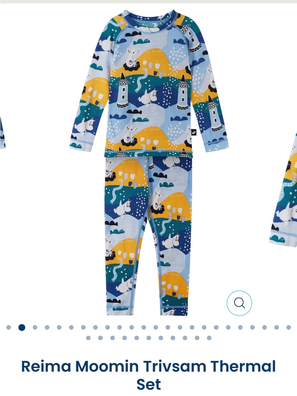 Little boys ‘ reima’ moomin wool base layer